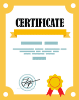 Training Certificate Icon